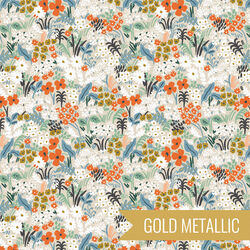 Meadow in Flax Multi Metallic