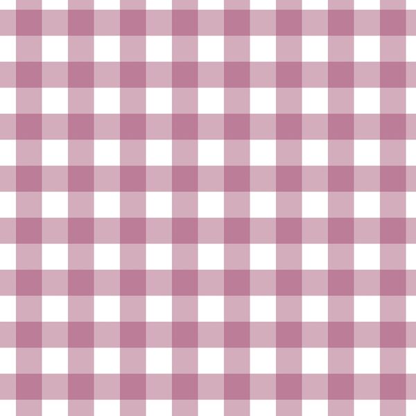 Gingham in Light Pink Foxglove