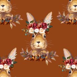 Autumn Hare in Cinnamon