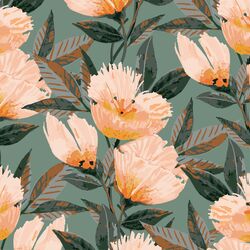 Large Copper Floral in Forest Glade