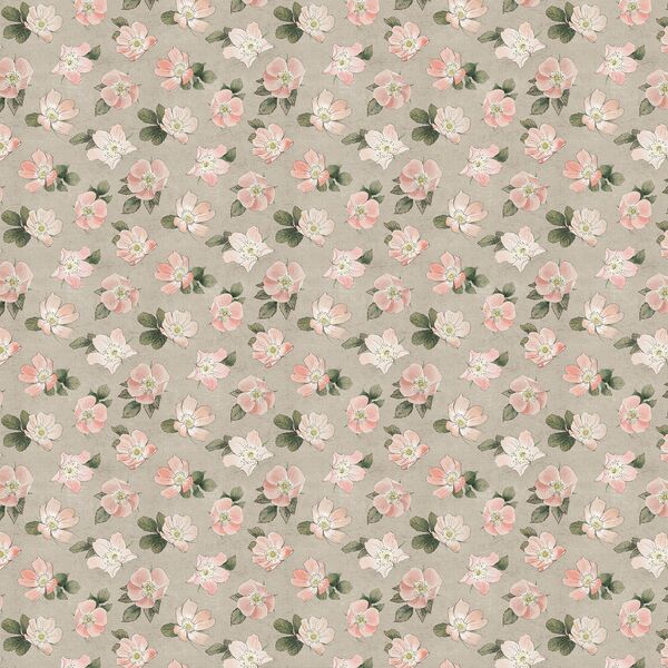 Briar Floral in Morning Dove