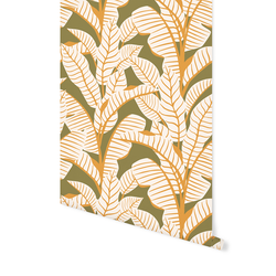 Playful Palms in Basil