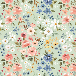 Blooming Travels in Mint