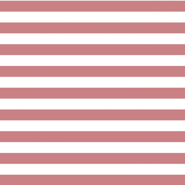 Horizontal Candy Stripe in Berry