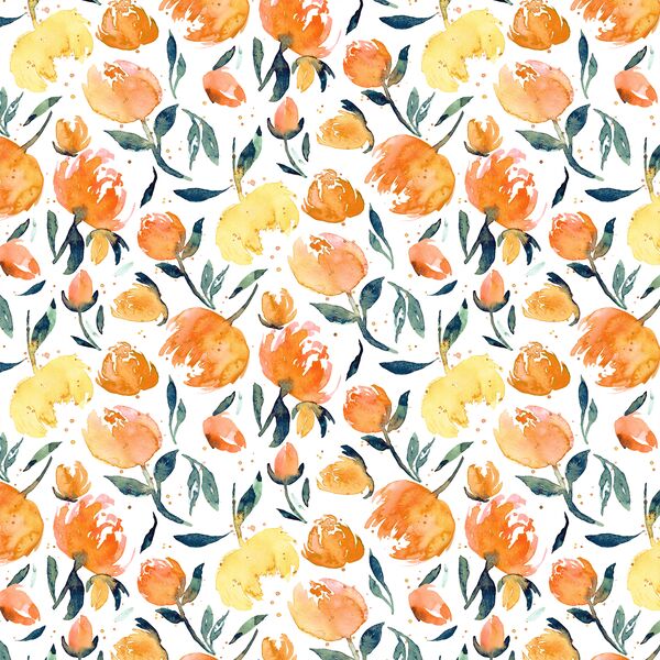 Small Bright Blooms in Effervescent