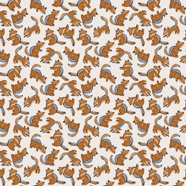 Chipmunks in Warm White