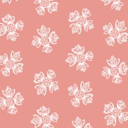 Folksy Floral in Tulip