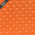 Minky Dimple Dot in Pumpkin