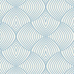 Eileen in Blue on Cream