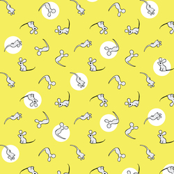 Mouse in Yellow