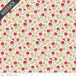 Floral Wideback in Jazzberry