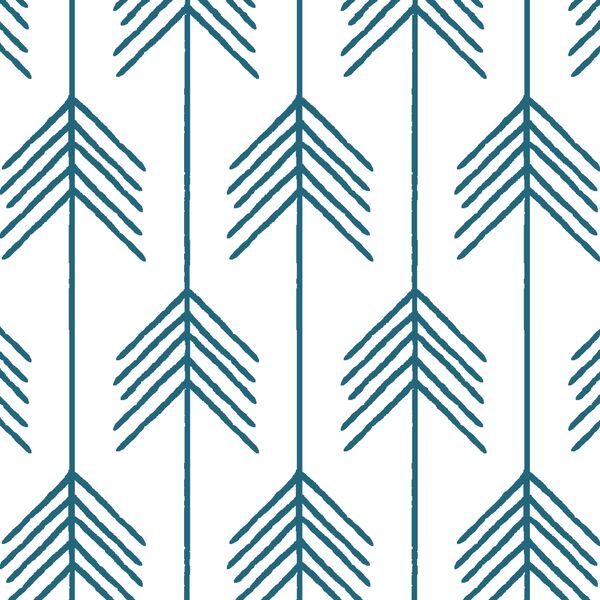 Vanes in Topaz on White