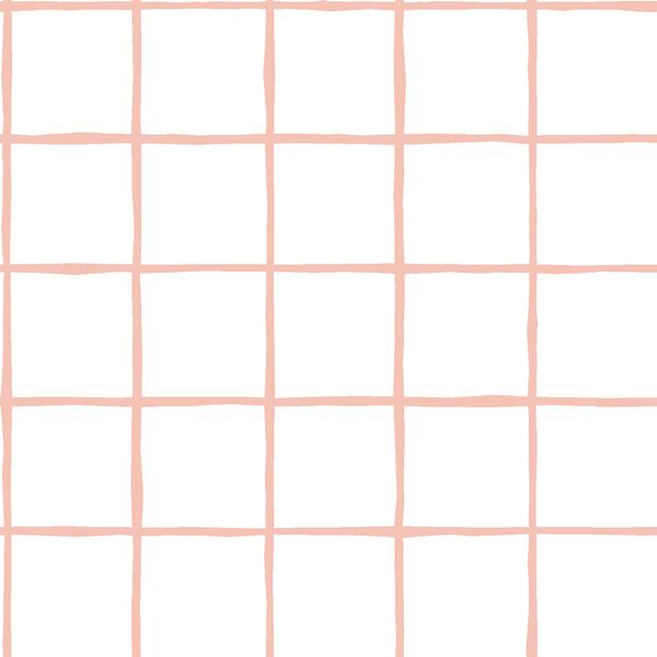 Windowpane in Petal on White