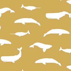 Whale Silhouette in Straw