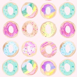 Donuts in Light Pink