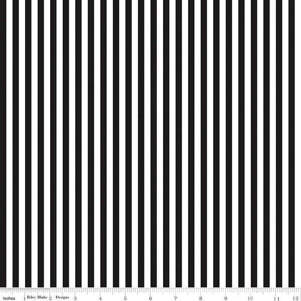 1/4" Stripe in Black