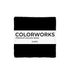 Colorworks 5" Square Pack in Black