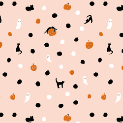 Halloween Icons in Blushing