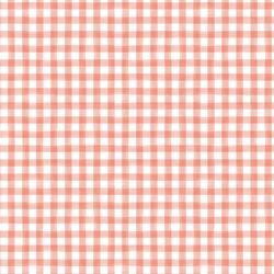 Little Watercolor Gingham in Pink Tulip