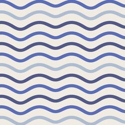 Wave Stripe in Breezy