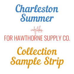 Charleston Summer Sample Strip