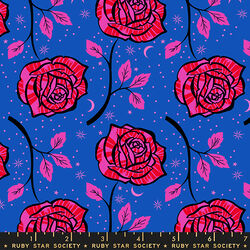 Ink Rose in Blue Ribbon