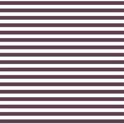 Horizontal Dress Stripe in Raisin