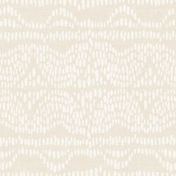 Large Dripping Dots in Cream