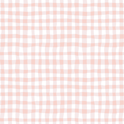 Little Organic Gingham in Sweetheart