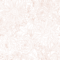 Paperie in Berry Pink on White