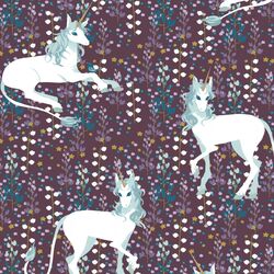 A Unicorn Meadow in Raisin