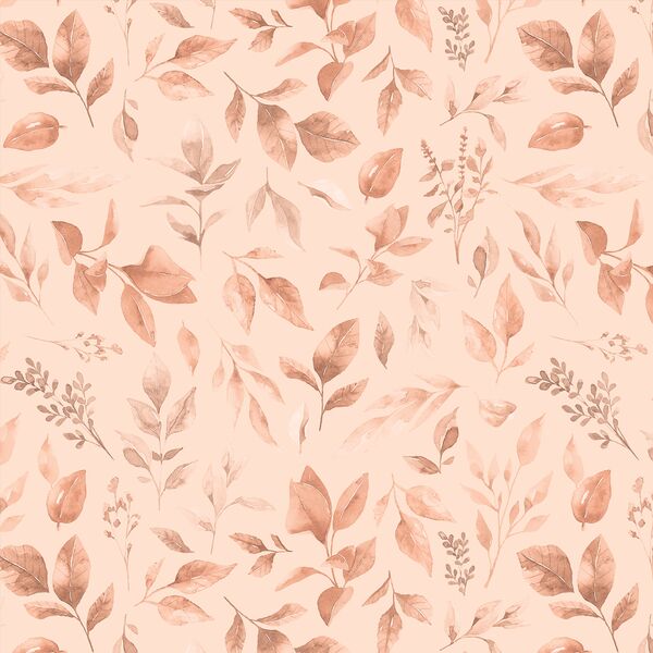 Leaves in Light Pink