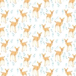 April Fawn in White