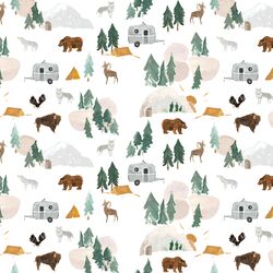 Wild Vacation in Summer