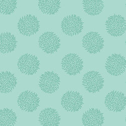 Fuzzy Dots in Turquoise