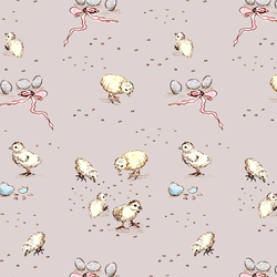 Sweet Chicks in Dusty Lilac