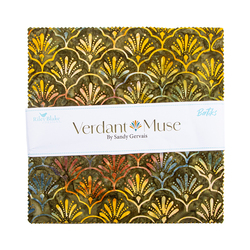 Expressions Batiks 10" Square Pack in Verdant Muse