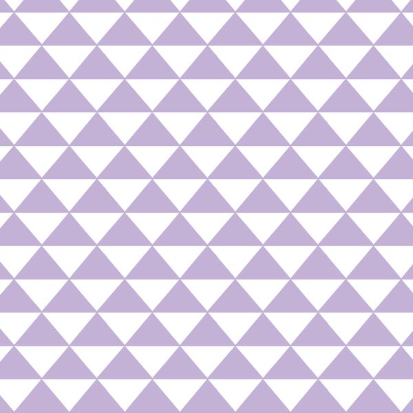 Triangle Mosaic in Lilac
