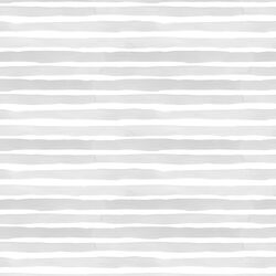 Watercolor Stripes in Grey