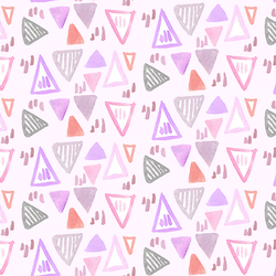 Large Mesozoic Mosaic in Cotton Candy