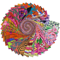 Kaffe Fassett 2.5" Strip Roll in 2026 Warm