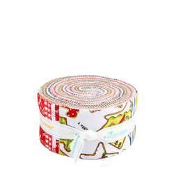 Gingerbread 2.5" Strip Roll