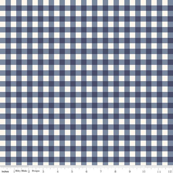 Gingham in Blue