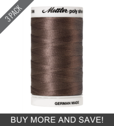 Khaki (2596-0722) - Poly Sheen - 875 Yards (3 Pack)