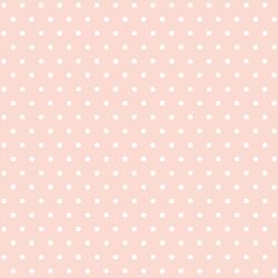Polka Dots in Powder Pink