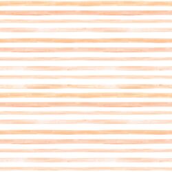 Watercolor Stripe in Peach