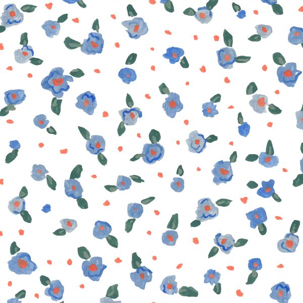 Forget Me Not in Blue Sky