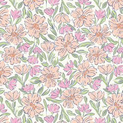 Fallen Blooms in Fresh Pink