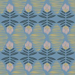 Florets in Carolina Blue