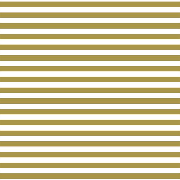 Horizontal Dress Stripe in Gold